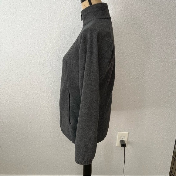 Columbia Womens Grey Size S Sawyer Rapids Jacket Fleece Polyester Zip XL6578 - Picture 7 of 8